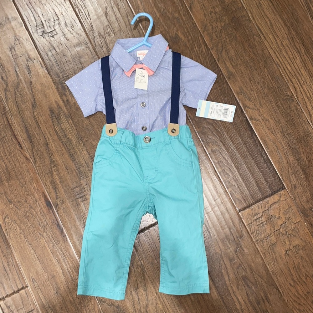 3 Piece boys set, size 6-9 months